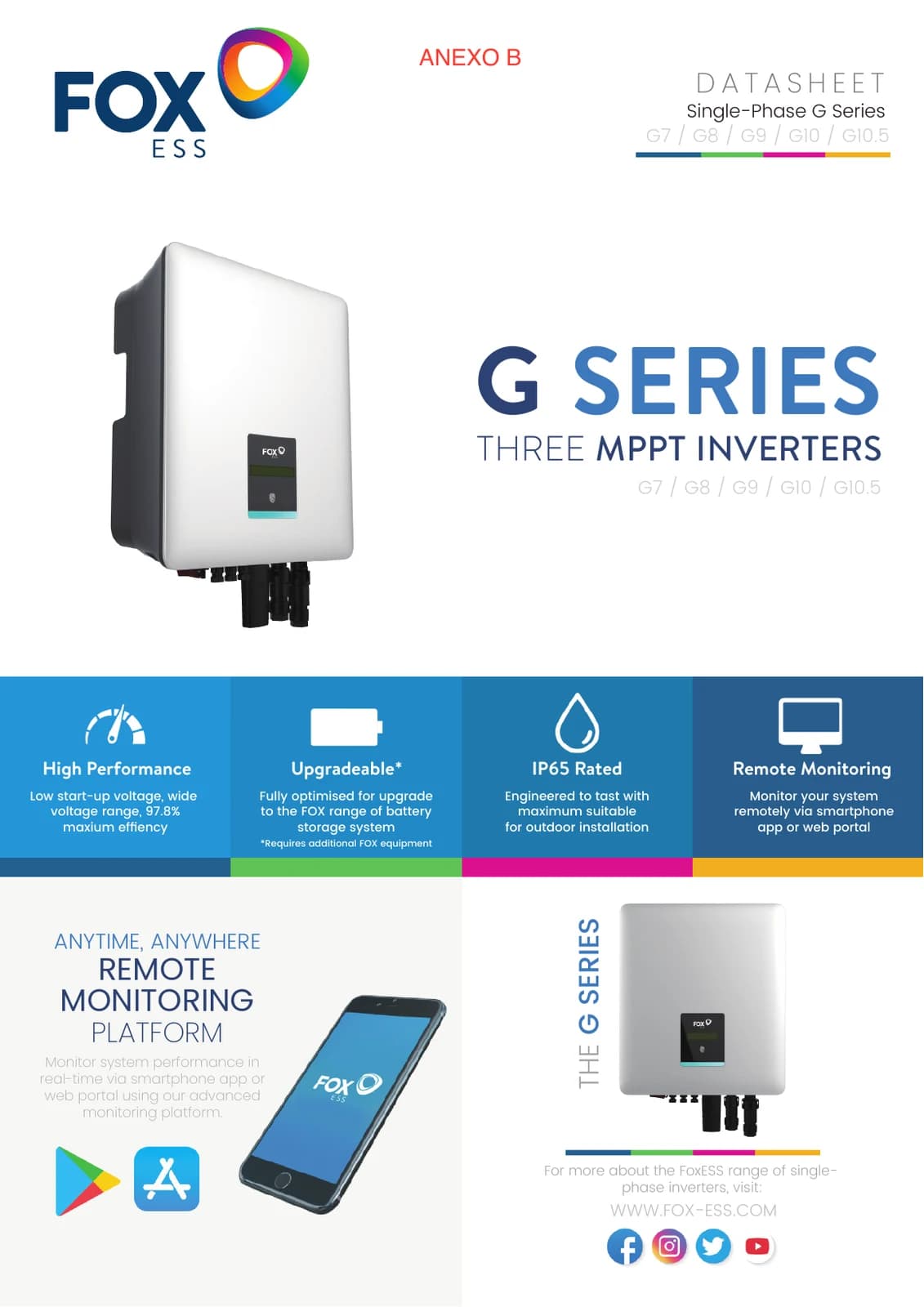 FOX ESS G Series G7 / G10